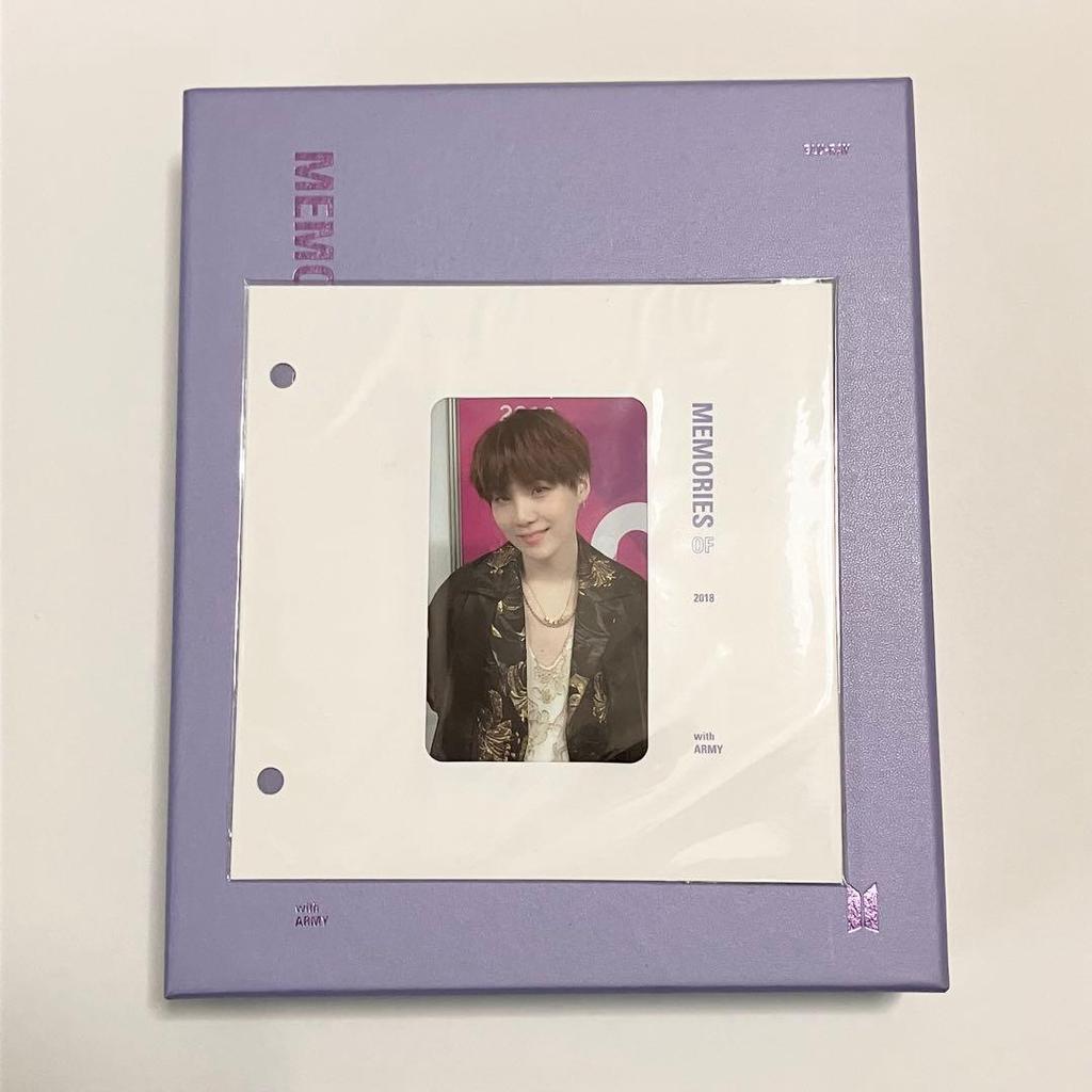 [USED] BTS MEMORIES OF 2018 Blu-ray Yoongi with Japanese subtitles
