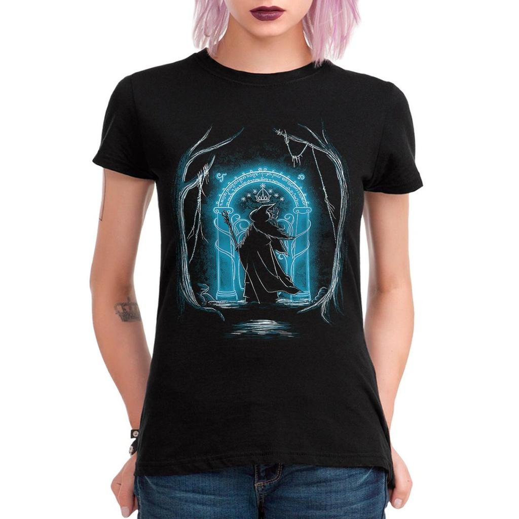 LOTR Doors of Durin Gandalf T-Shirt, Men's Women's All Sizes (ld-149)