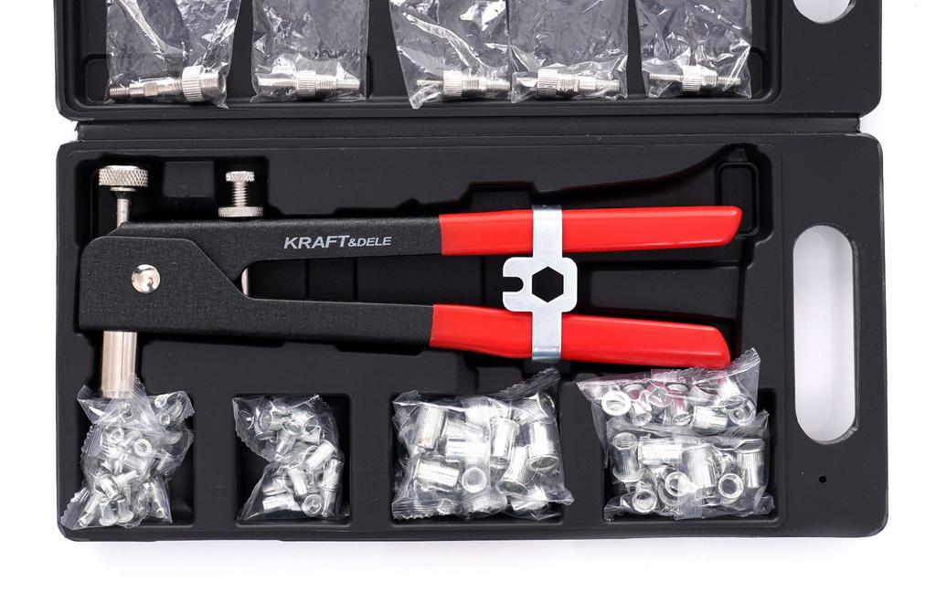 Hand Riveter for Rivet Nuts, 106 Pcs. KD10555