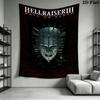 Hellraiser Wall Tapestry Aesthetic Wall Hanging Printed Fabric Blanket Decorative Tapestries for Bedroom Living Room Home Decor