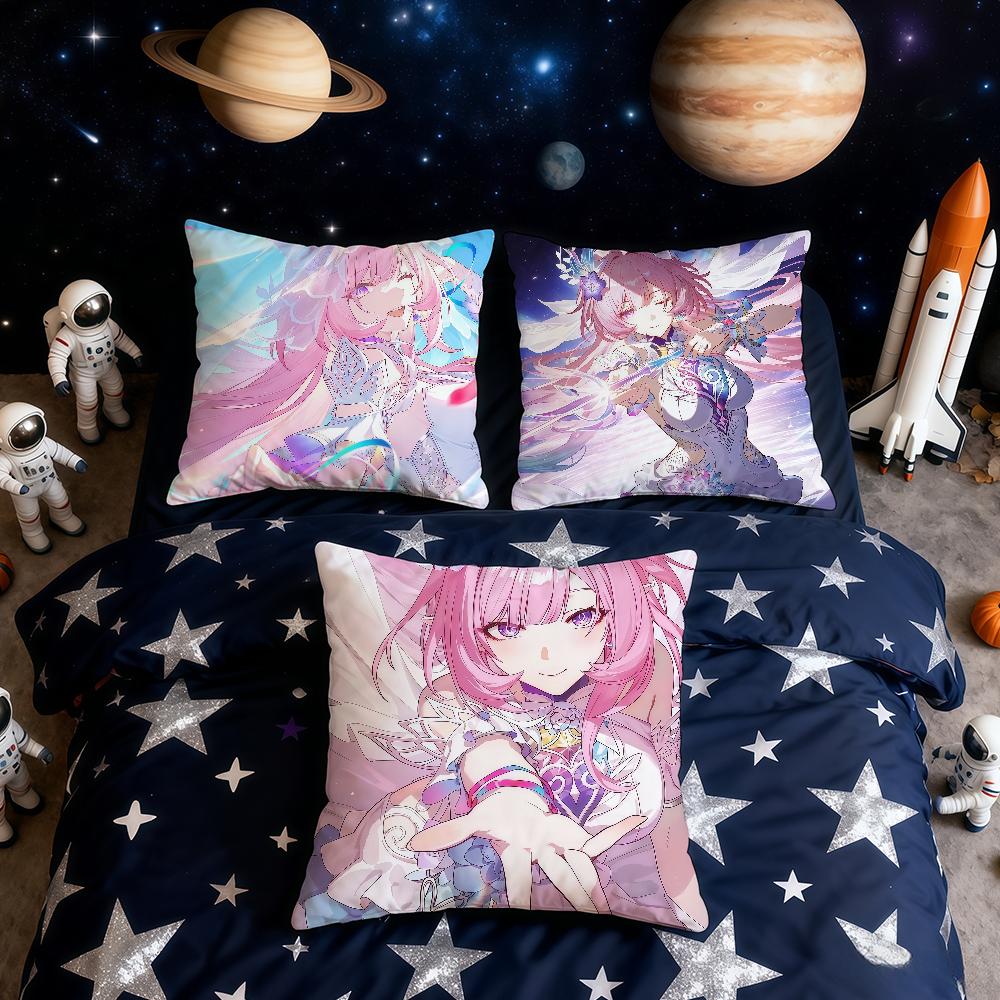 Game HHonkai Star Rail Cyrene cushion cover Home Office Convenient Nordic Simplicity Hit With Zipper Cushion Cover