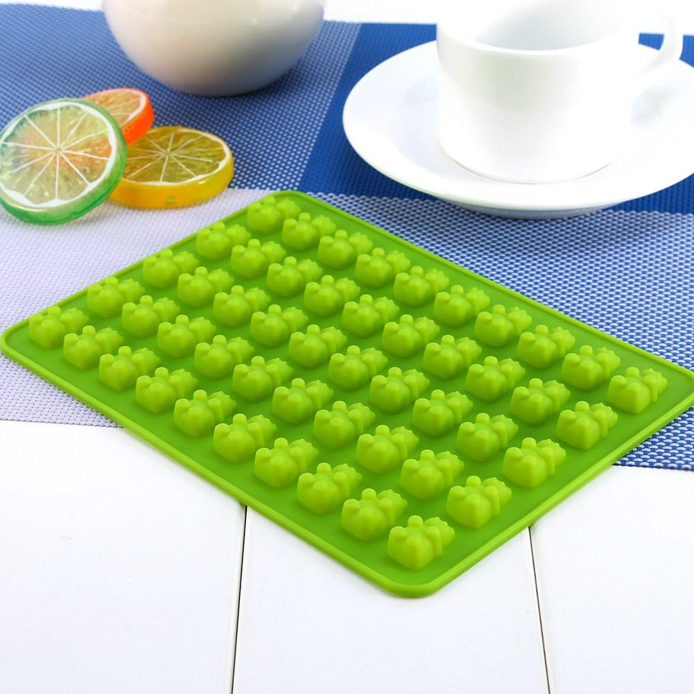 Silicone Br Chocolate Mold, Novelty Ice Crm Mold Tray, Non-stick   Mold, 50 Cavity BPA  XL Gummy Maker