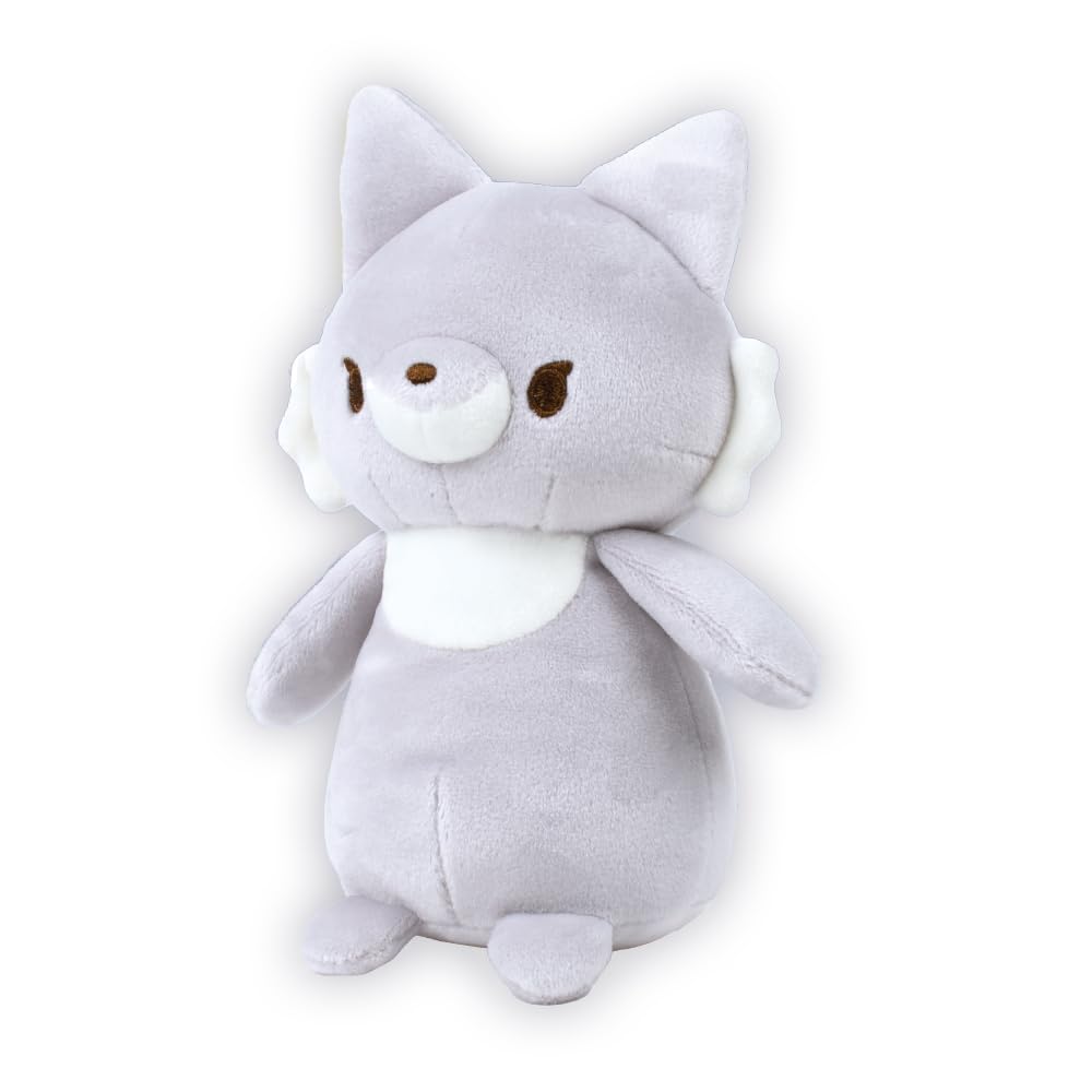 

Don t be afraid On a full moon night, cute wolf plush toy, approximately 16.5cm (Byakuya)