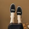 Fisherman Shoes Single Shoes Knitted Knitted Shoes Flying Knitted Flat Bottom Pearl One Pedal Women