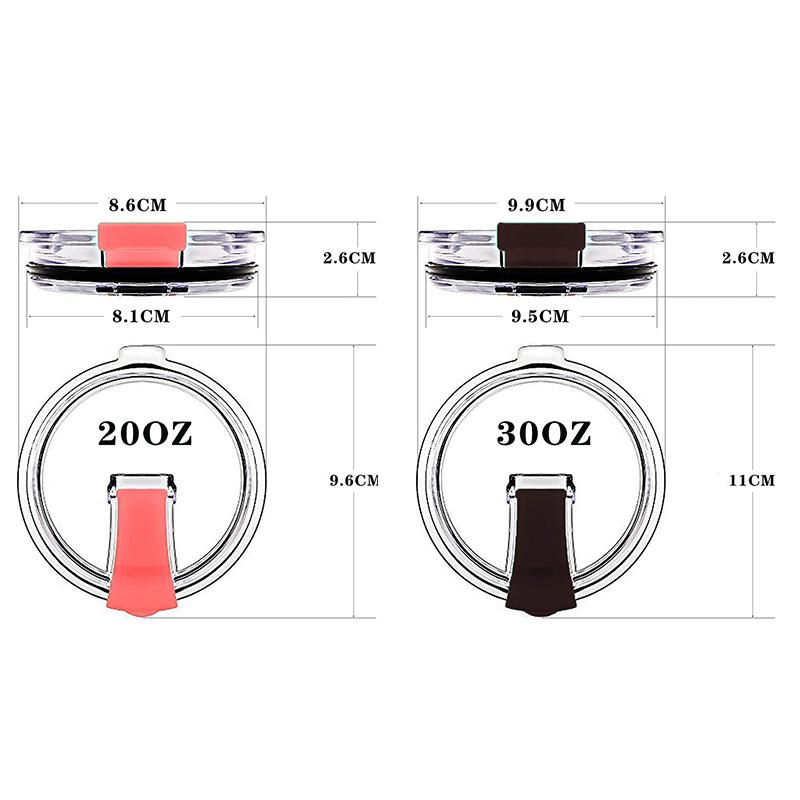 Coperchio Antigoccia Per 20 30 Oz Coperchio Yeti Adatto a Bicchiere Più Bicchiere Sostitutivo