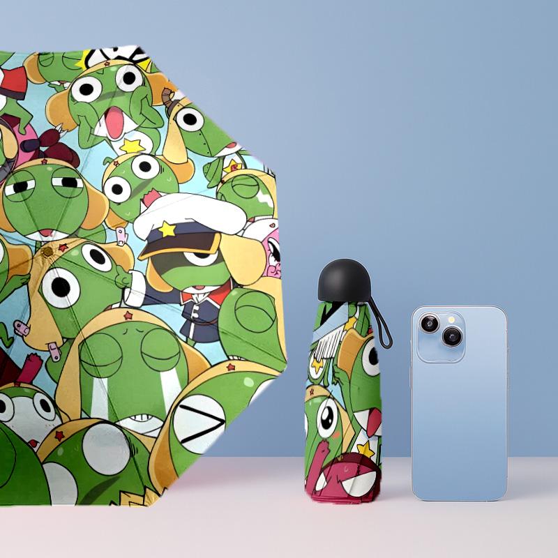 Keroro (1) Outdoor Umbrella Perfect for Beach Trips Travel Adventures and All Season Outdoor Activities