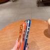 For iPhone 17 Pro Max Case Rotating Kickstand TPU PC Clear Phone Cover with Metal Buttons