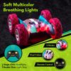 Threeking Remote Control Car for 4WD Stunt Remote Control Car with Birthday Gift for Boys and Indoor and Outdoor Suitable for Children Ages 6 and Pink