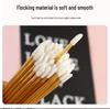 Portable Disposable Hollow Rod Lip Glaze Brush