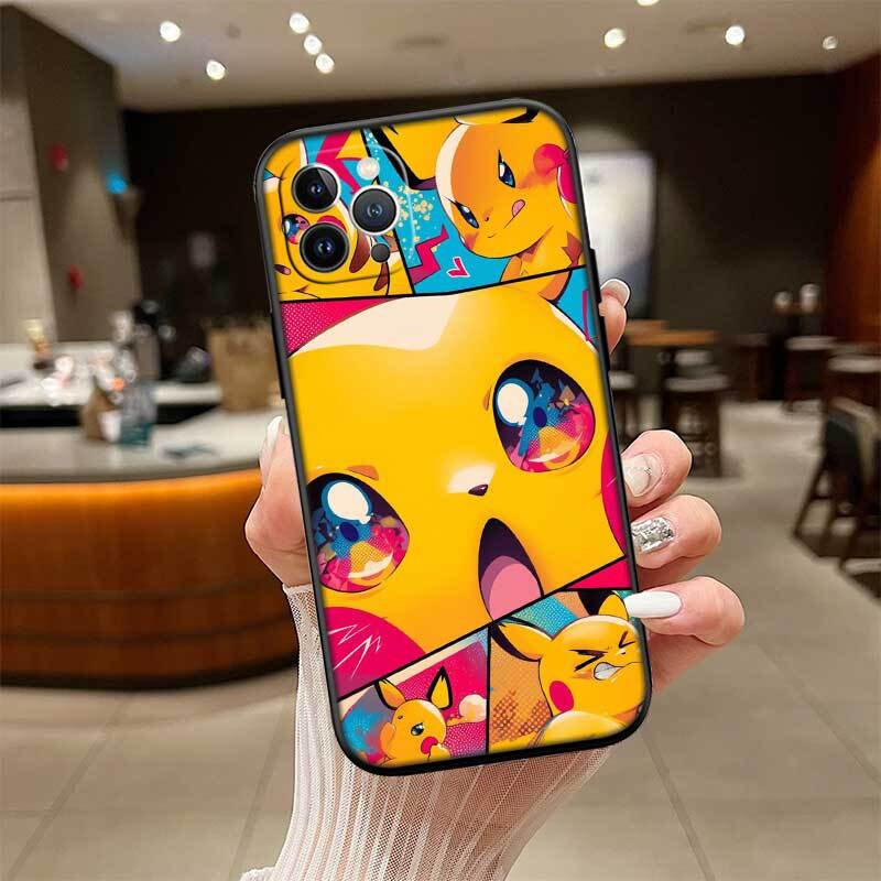 POKEMON Cartoon Case for Samsung Note 20 10 S25 Plus Ultra Lite FE M20 M21 M30 M31 M51 A11 A26 A51 A52 A53 A56 A70 A71 A72 A73