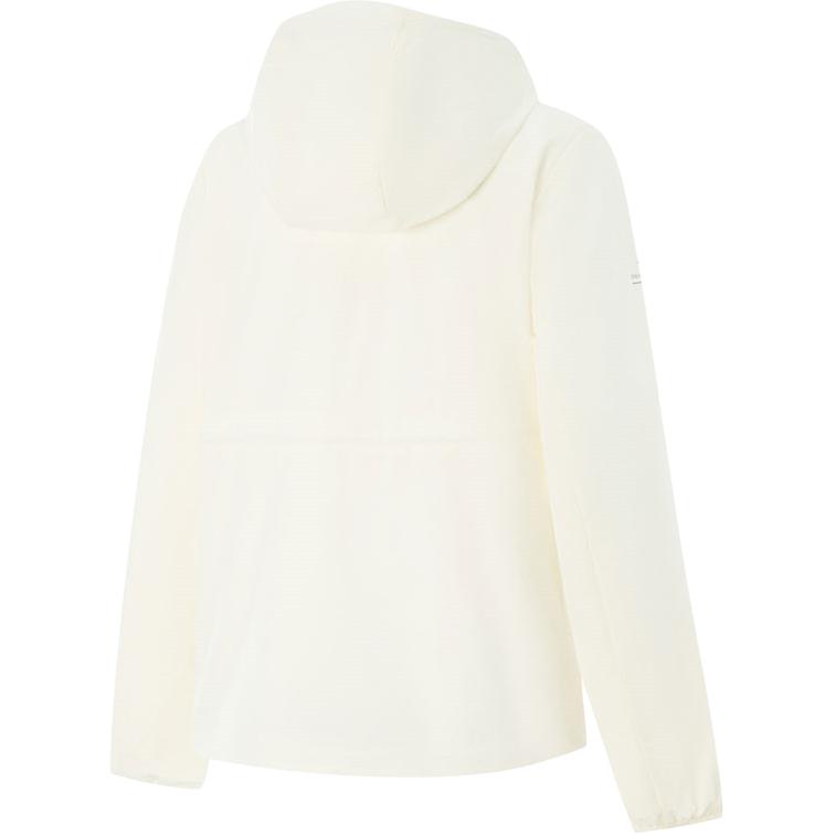 Li-Ning Sports Casual Simple Solid Color Hooded Zipper Comfortable Versatile Jacket Women jackets AFDV686-2