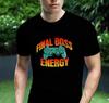 FINAL BOSS ENERGY (GAMER) T-Shirt Sizes S-5XL Unisex T-Shirt