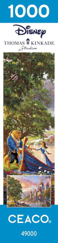 Ceaco Thomas Kinkade Disney Beauty and the Beast II 1000 brikker puslespill - - - -