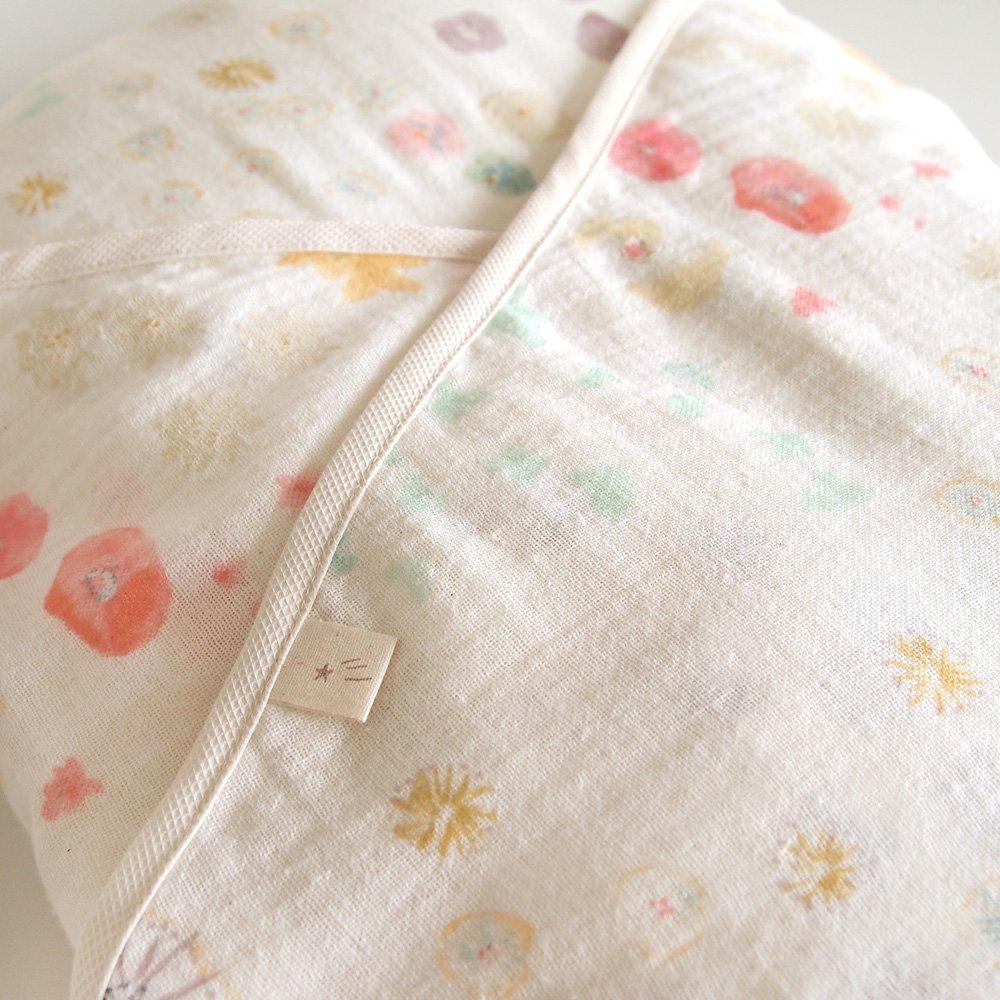 10mois NAOMI ITO Egg Mat Swaddle CLOUD Amezaiku 9785 (Dimoi)