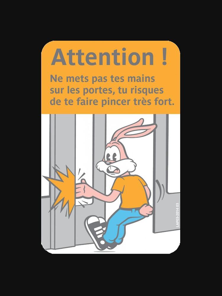 Metro Serge the metro rabbit Sticker Essential T-Shirt