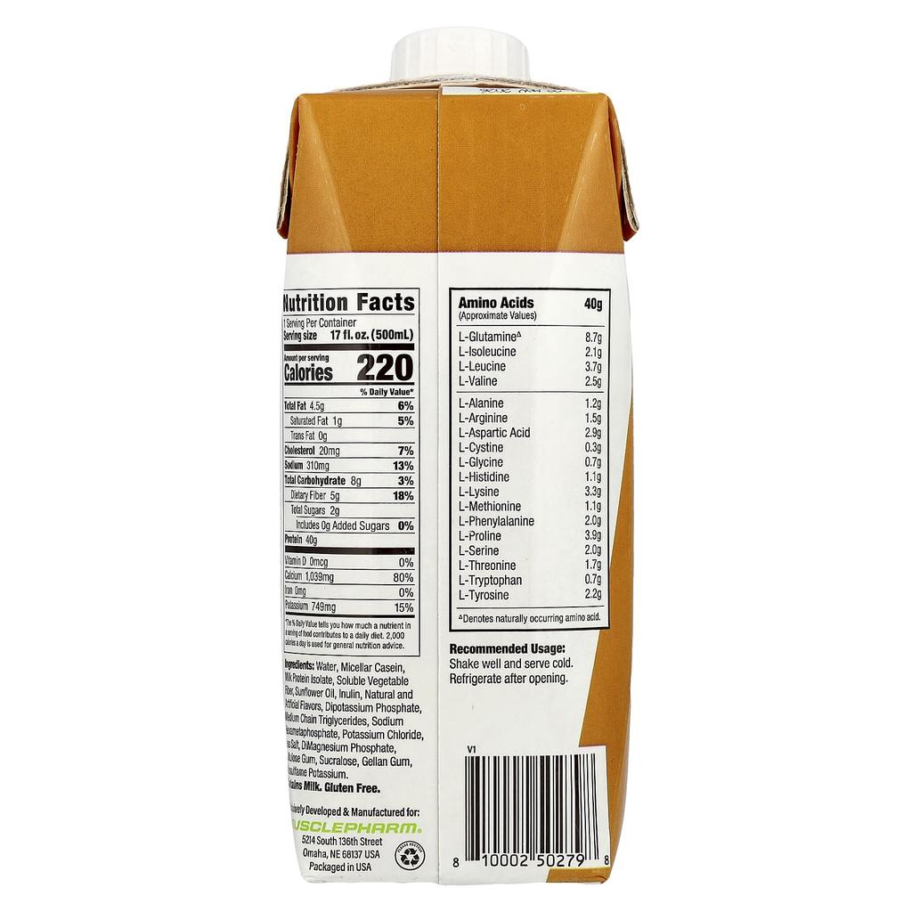 Combat Ready™ Protein Shake, Salted Caramel, 500 Ml (17 Fl Oz)