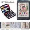 86Pcs/Set Handmade Needlework Embroidery Stitch Book Kit Beginner Embroidery Kit  Beginners