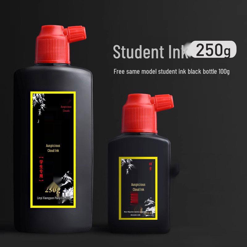 Inchiostro per Calligrafia e Pittura Cinese per Principianti - Flacone Blu da 250g