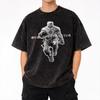 Conquest Invincibles Outfit Washed T Shirts for Men Women Streetwear Hip Hop T-Shirts Summer Tee Shirt Short Sleeve