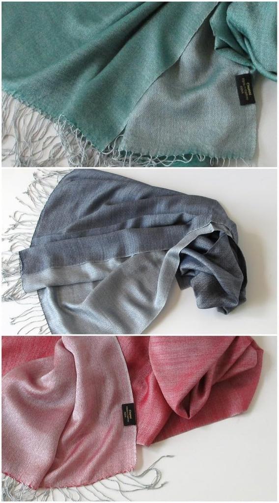 Silk and Wool Reversible Large Stole for Spring and Suitable for Formal Including Kimono and Other Traditional Japanese Perfect for and Other Special