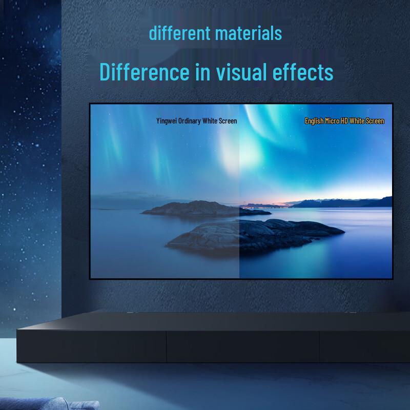 IN&VI 16:9 Picture Frame Projector Screen