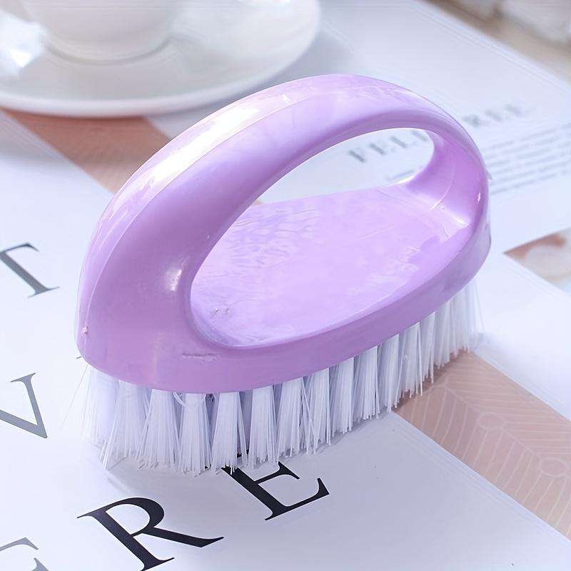 1pc Multifunctional Cleaning Brush, Colorful Egg-Shaped Household Brush, Suitable for Washing Clothes And Shoes