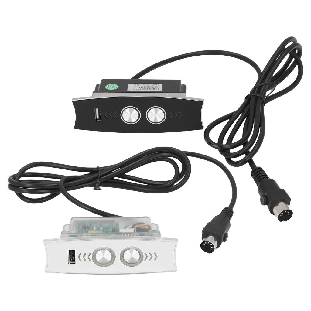 Electric Recliner Controller USB Charging LED Backlit 5 Pin Electric Sofa Hand Control Switch for Electric Lift Chair