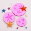 Star Fondant Silicone Molds, 3D Five-Pointed Star Shaped Chocolate Molds, Cake Decorating Baking Molds for Cupcake Topper Candy Gum Cookie Jelly
