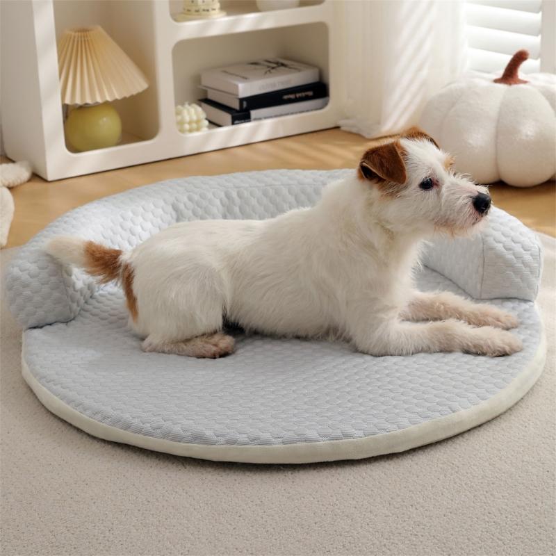 Pet Cooling Bed Large Cats Dog Sleep Bed Indoor Sofa Cats for Indoor Home and Travel