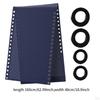 Recliners Chair Replacement Outdoor Folding Mesh Parts with 4 Bungee Cords for Lounge
