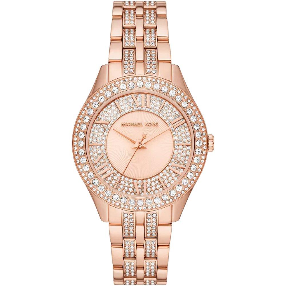 Michael Kors Women's Rose Mk4710 Harlowe Gold-Tone Watch