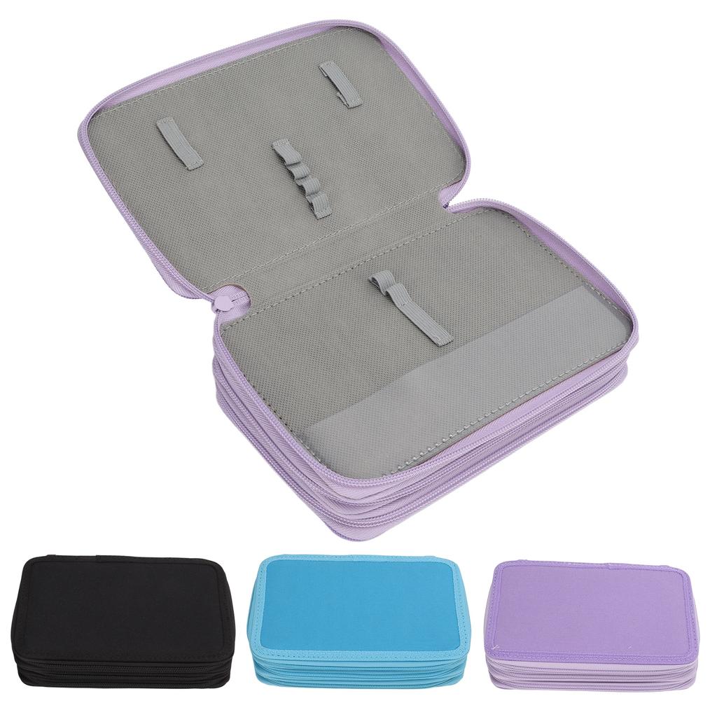 Pencil Bag Exquisite High Durability Large Capacity Comfortable Hand Feel Large Pencil Case for Home