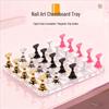 Magnetic Nail Art Practice Stand with Long Base and Display Holder