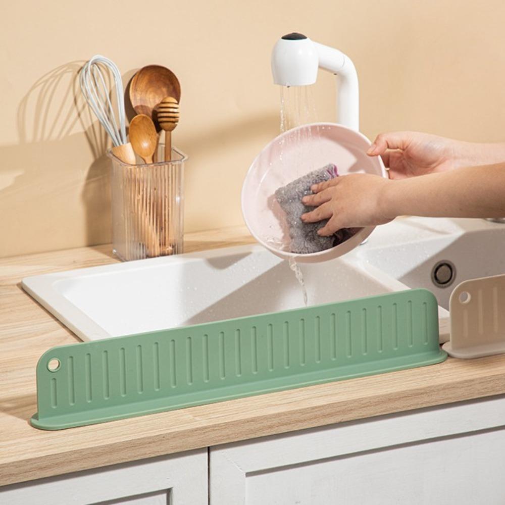 Splashproof Water Baffle Silicone Water Blocking Board Water Device Sink Flap Block  Prevent Water