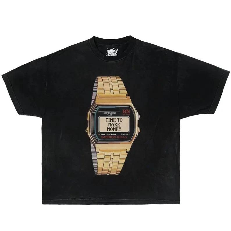 Time To Make Money Graphic Boxy T-Shirt, oversized, graphic, t-shirt, streetwear XXXL