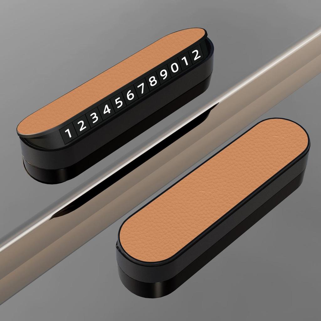 Xingyao 8 Temporary Parking Card: Creative Car Phone Number Plate for Interior Use