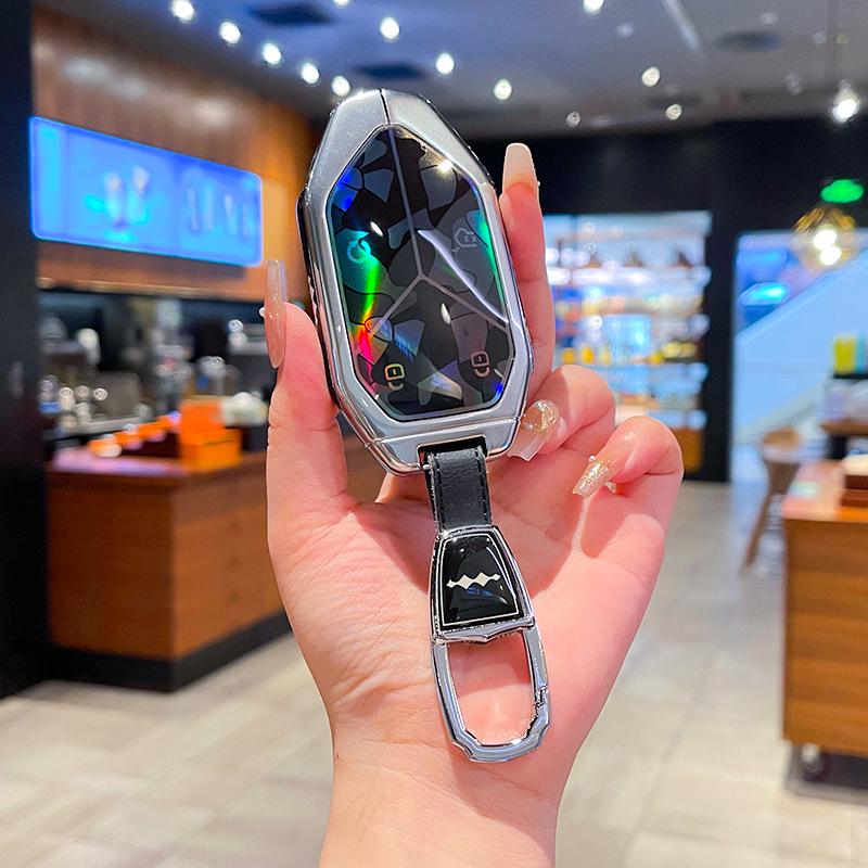 Key Cover & Metal Key Ring for BYD Formula Leopard 3, 5, & 8