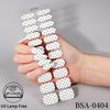 Gel nail sticker waterproof French polka dot gradual change no bake gel nail sticker GEL NAIL