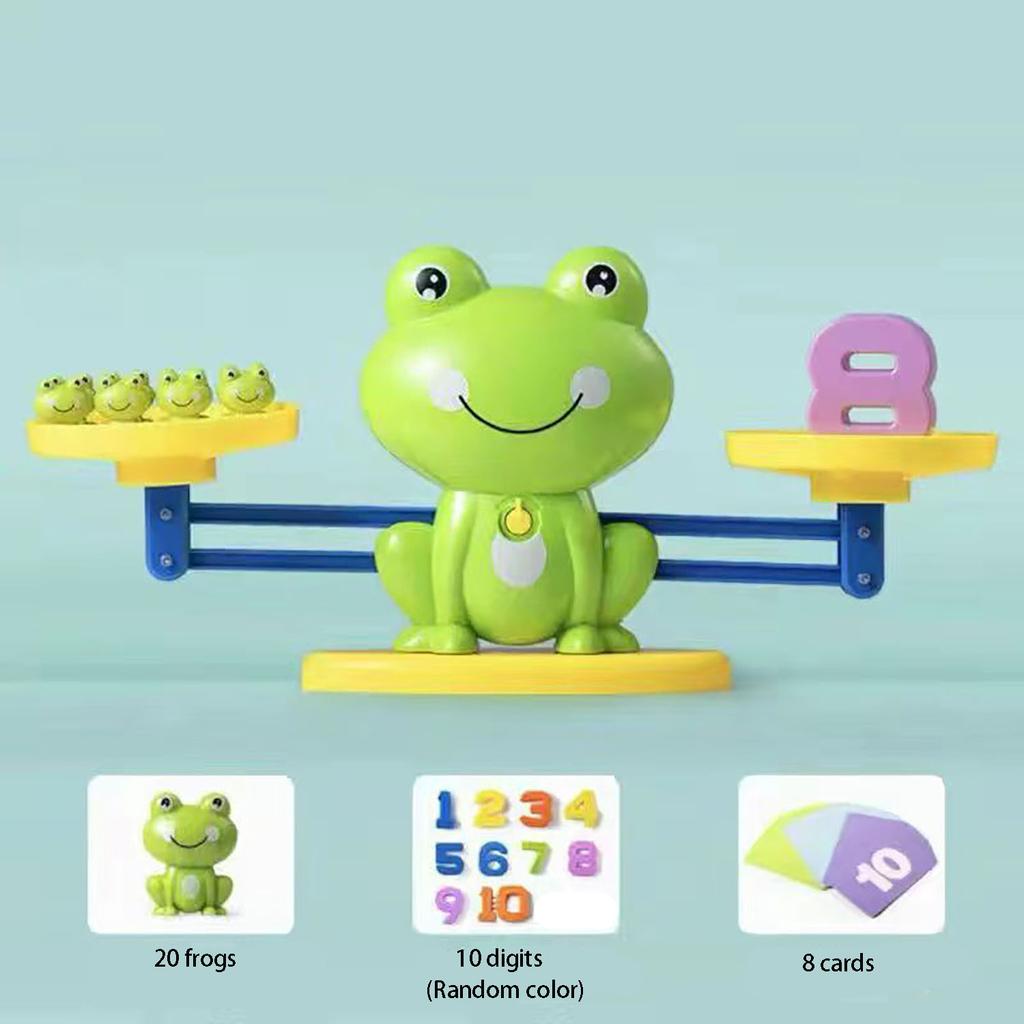 Digitale Frosch-Balance für Kinder Früherziehung Puzzle Logisches Denken Training Eltern-Kind Interaktives Spiel