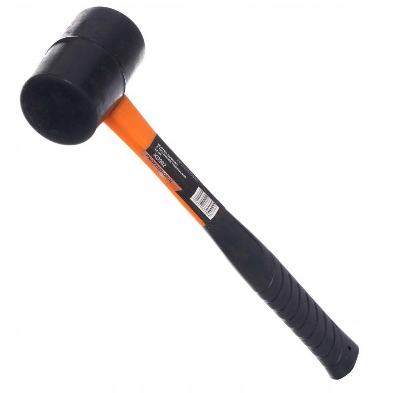 Rubber Hammer 500G Fiberglass 0.5Kg 29Cm