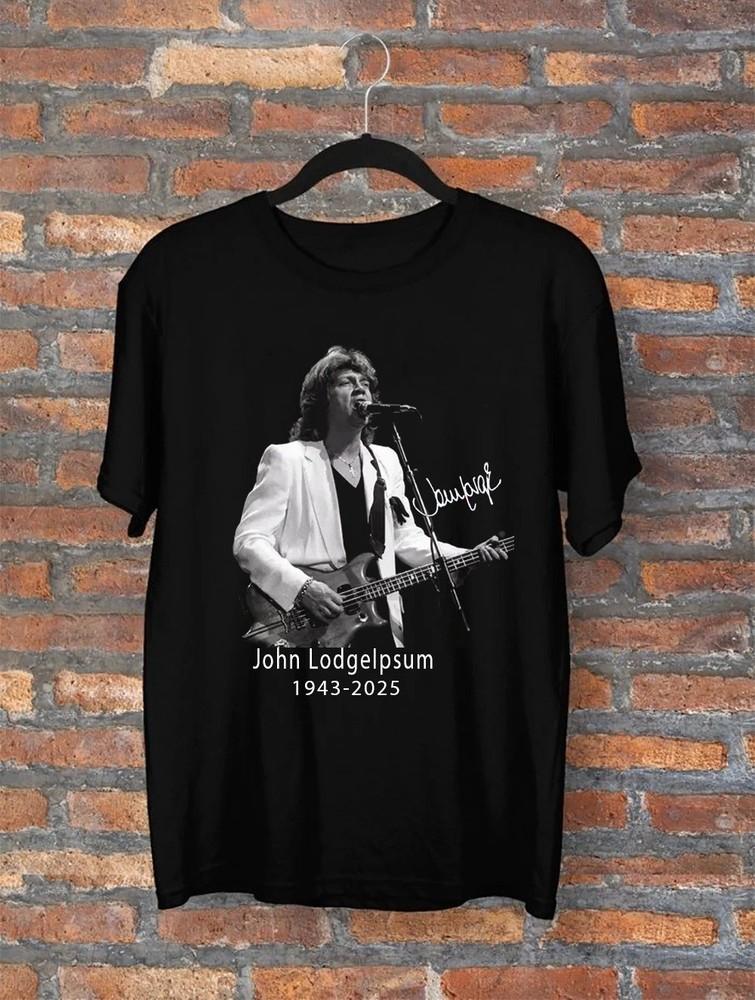 John Lodge The Moody Blues 1943-2025 T Shirt All Size S-3XL Unisex T-Shirt XL