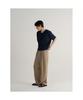 8seconds V-Neck Layered Knit Pullover Navy