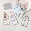 Photocard Holder Korean Popular Photo Card Holder with Keychain ID Cards Holder Pendant Keychain Student Card Sleeves