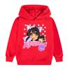 B938 Multi-color Kids Girls APHMAU Print Casual Long Sleeves Hoodie Top