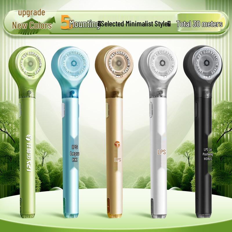 Portable Refillable Correction Tape Pen – Pen-Style, Large Capacity, Ideal for Students