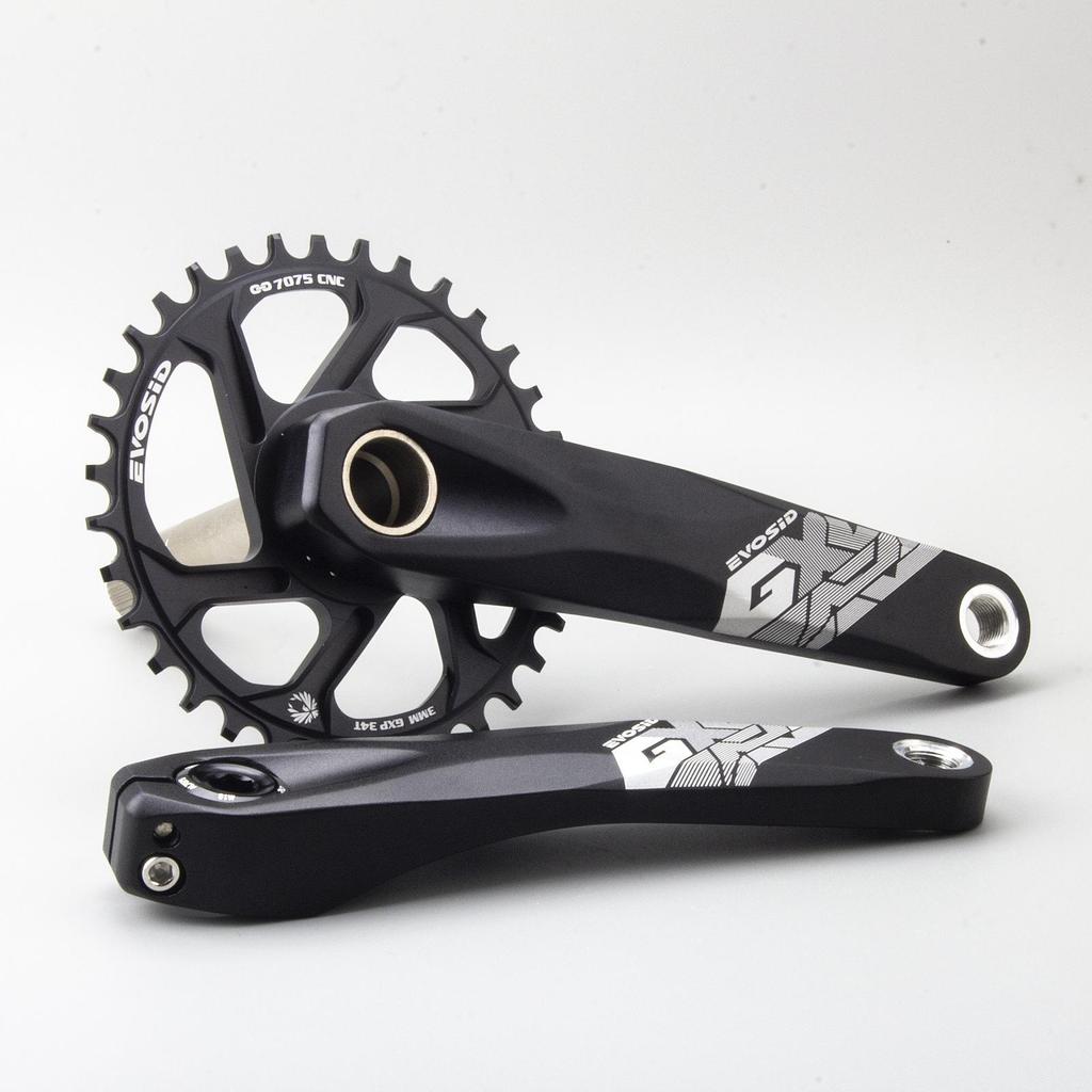 EVOSID Bicycle Hollow Crankset 10/11 Speed MTB Single GX Chainring
