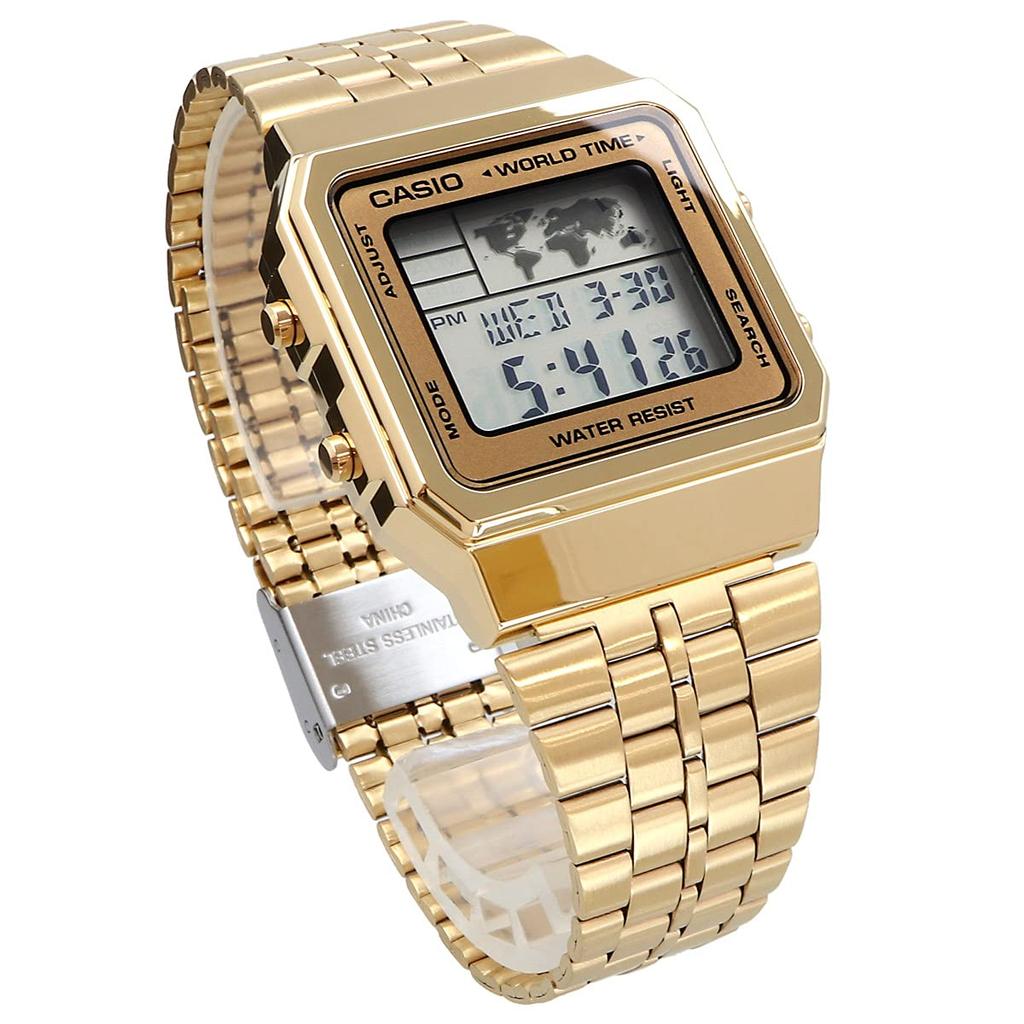 CASIO BASIC DIGITAL A500WGA-9 gold unisex watch