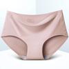 Slip a Triangolo Donna Taglie Forti Primavera Estate Sottili Senza Cuciture Traspiranti Antibatterici Seta Ghiacciata Pezzo Unico Vita Media