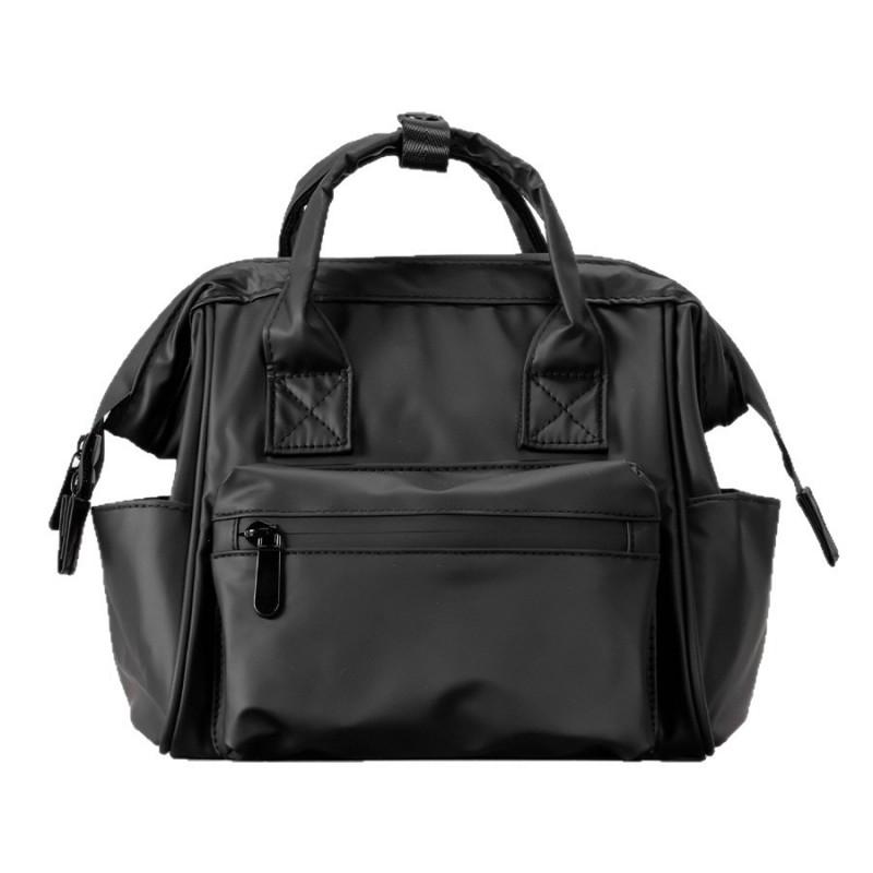 Large Capacity Oxford Fabric Backpack With Insulated Lunch Compartment Travel School Commute Unisex