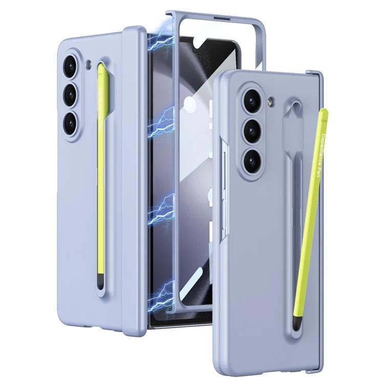 

GKK For Samsung Galaxy Z Fold5 5G Phone Case with Tempered Glass Film and Stylus Pen